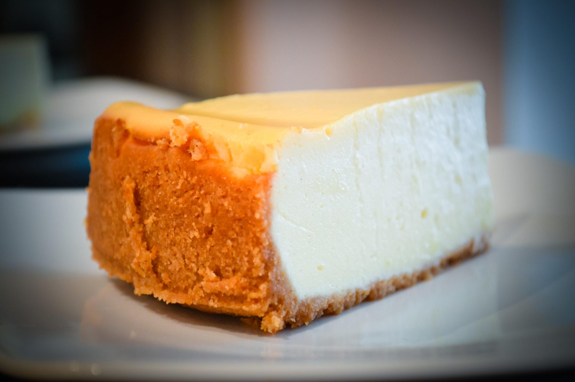 Cheesecake slice